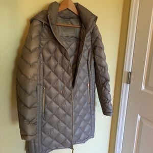 Packable puffer coat